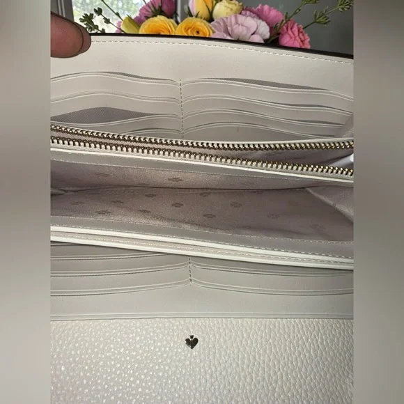 Kate Spade NWT Multicolor Stripe Fabric and Leather Shoulder Bag - Picture 8 of 10